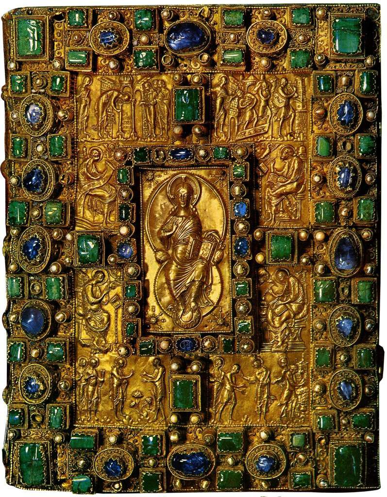 Золотой кодекс Святого Эммерама, примерно 870 год. Источник