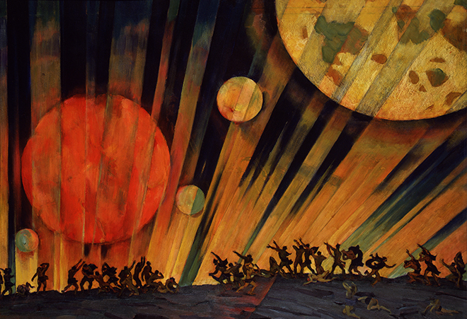 Константин Юон, «Новая планета», 1921 год